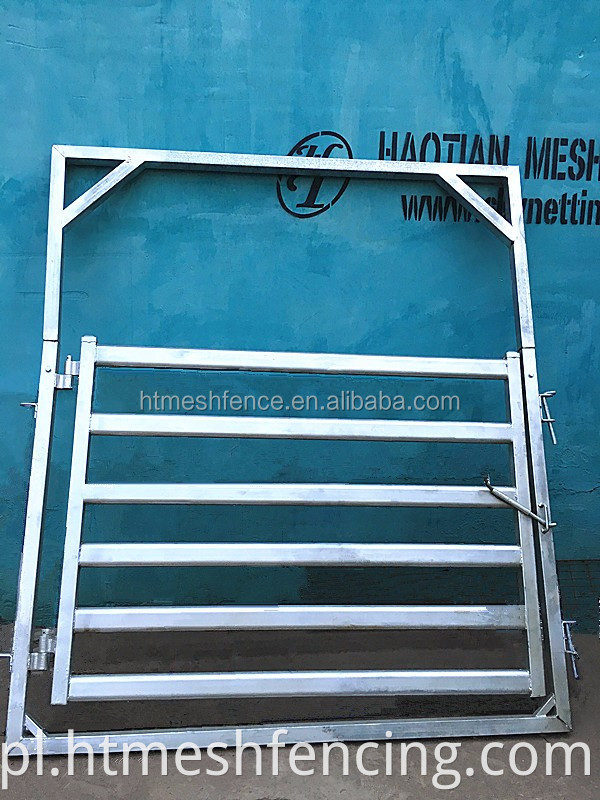 Nowy produkt stal nierdzewna 3 -Way Draft Race Sheep Yard Panelu/bramy